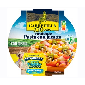 Imagen de CARRETILLA Ensalada de pasta con jamón 240 g.