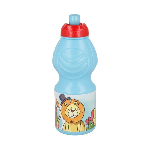 Botella sport infantil color azul diseño animales, STOR.