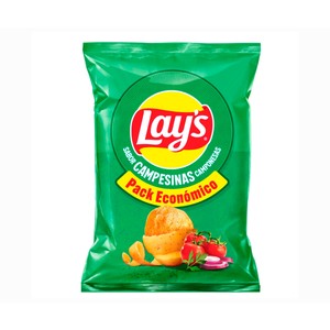 Imagen de LAY'S Campesinas Patatas fritas lisas de bolsa 242 g.