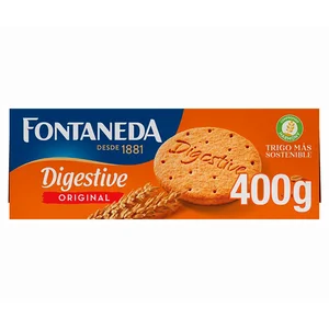 FONTANEDA Digestive Galletas con trigo 400 g.