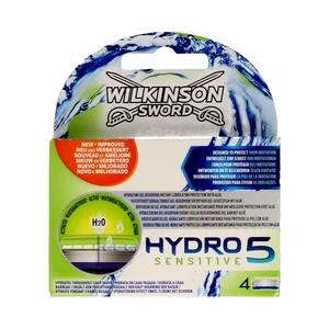 WILKINSON Recambio de cuchillas de cinco hojas para maquinilla de afeitar WILKINSON Hydro 5 sensitive 4 uds.