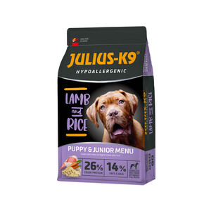 JULIUS K9 Alimento seco para perros junior, cordero y arroz JULIUS K9 3 kg