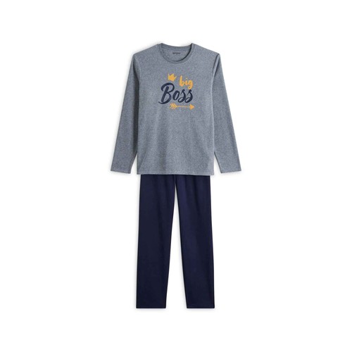 Pijama de terciopelo para hombre IN EXTENSO, talla XXL.