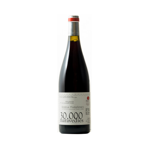 30.000 MARAVEDIES  30.000 MARAVEDIES Vino tinto con D.O Vinos de Madrid botella de 75 cl.