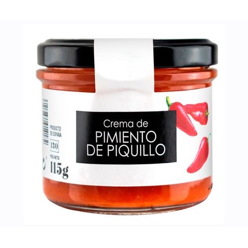 ALTA COCINA Mousse untable de pimiento del piquillo frasco de 115 g.