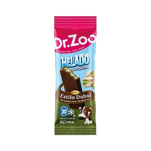 DR. ZOO Helado para perros estilo chocolate Dubai - 50g.