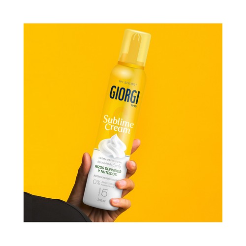 GIORGI Sublime crema Crema definidora de rizos nivel fijación 5 200 ml.