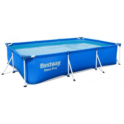Piscina tubular con estructura metálica BESTWAY 3,00x2,01x66 cm., y depuradora 1.249 litros/hora