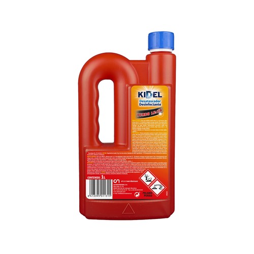 KIDEL Desatascador de tuberías KIDEL1 l.