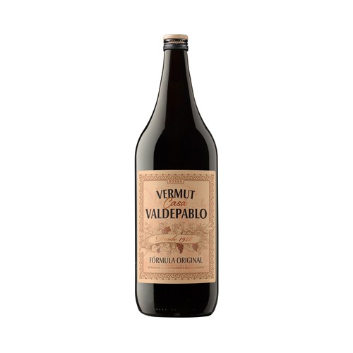 Vermouth rojo casero VALDEPABLO botella de 1.5 l.