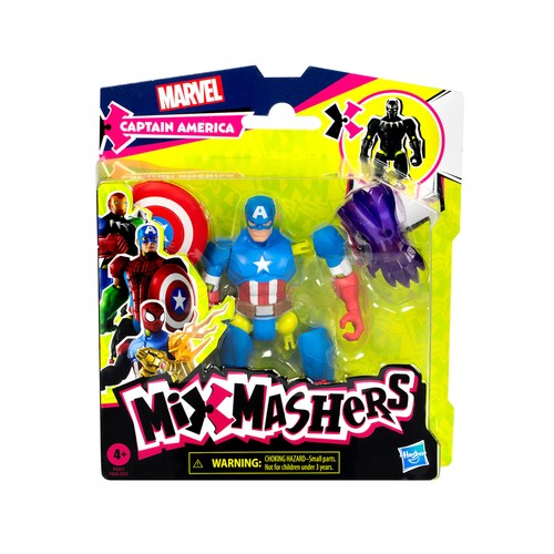 Figura de los vengadores personalizable con accesorios, surtido de heroes, MARVEL.