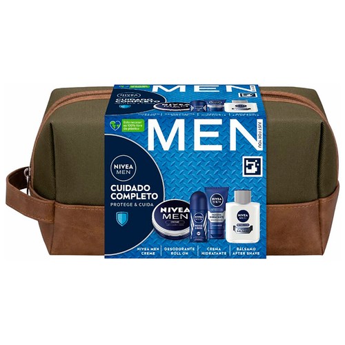 NIVEA Men cuidado completo Neceser con productos para el cuidado masculino.