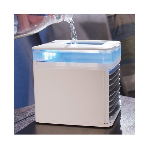 Ventilador enfriador ARCTIC AIR Ultra, enfría, humidifica, purifica, 3 velocidades, salida multi-dirección.