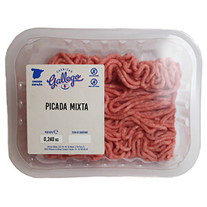 Imagen de Preparado de burger meat picada mixta (cerdo - vacuno) GALLEGO 240 g.