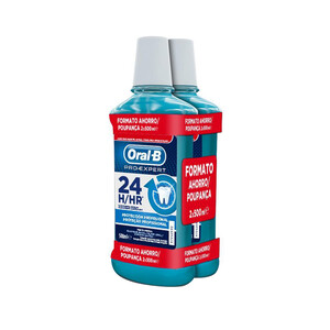 Imagen de ORAL-B Enjuague bucal menta fresca y acción blanqueante ORAL-B 3D White 500 ml.