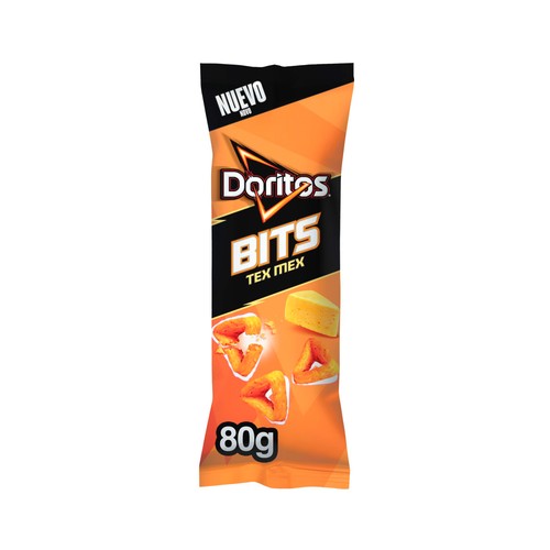 DORITOS Aperitivo de maíz bits tex-mex 80g