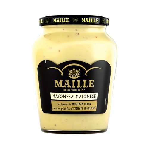 MAILLE Mayonesa al toque de mostaza Dijon 320 g.