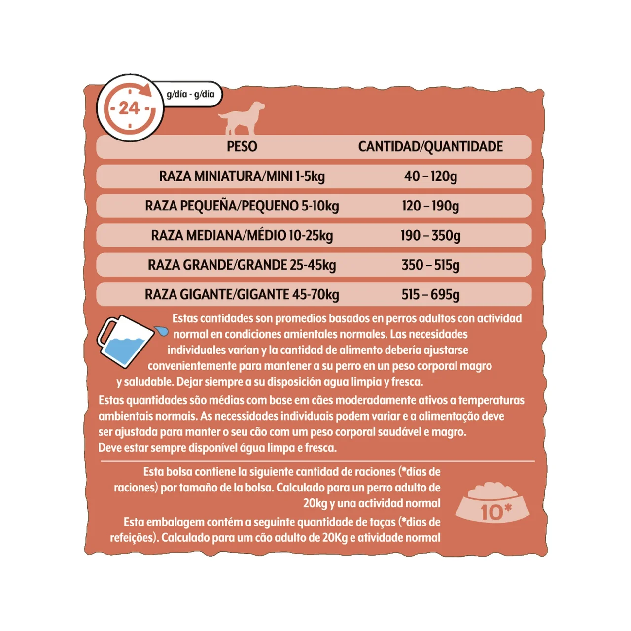 Comida para perros adultos a base de buey y pescado 3 kg