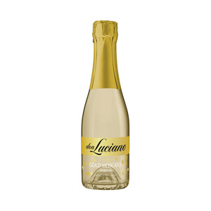 Imagen de DON LUCIANO Vino espumoso dulce (Moscato dorado) con baja graduación botella 75 cl.