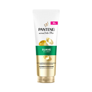 Imagen de PANTENE Pro-v suave & liso Acondicionador con o sin aclarado, para cabellos encrespados o apagados 350 ml.