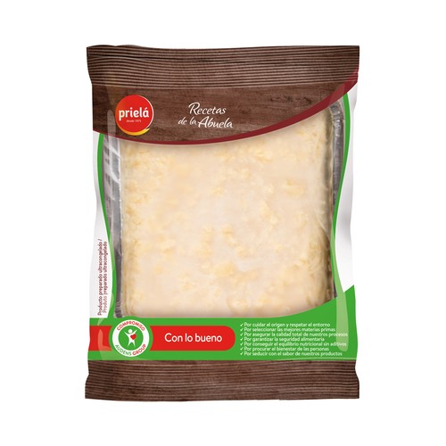PRIELA Lasaña boloñesa con bechamel Recetas de la abuela 300 g.