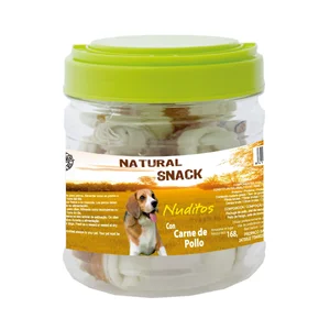 SANDIMAS snack dental para perro con carne de pollo SANDIMAS NUDITOS 168 g.