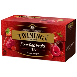 TWININGS Té negro aromatizado con frutos rojos 25 uds. 50 g.