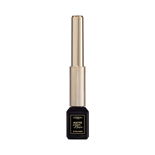 L"ORÉAL PARIS Mate signature tono 01 ink Perfilador de ojos  líquido con acabado mate e intenso color negro.