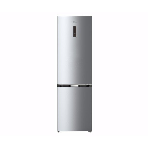 Frigorífico combi 201cm QILIVE Q.6182 INOX, NO FROST, clasificación energética: C, H: 200,5cm, A: 59,5cm, F: 68cm, capacidad total: 377L.