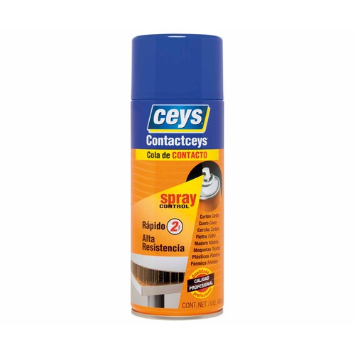 Adhesivo contacto en spray, CEYS, 400ml.
