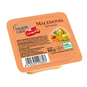 CAMPOFRÍO HealthCare Puré de macedonia de frutas 100 g.