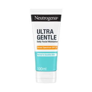 NEUTROGENA Ultra gentle Crema hidratante facial de uso diario, para pieles normales a sensibles 100 ml.