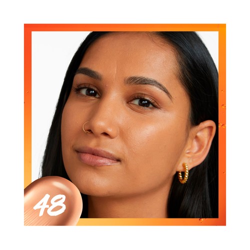 MAYBELLINE Super stay skin tint Tono 48  Base de maquillaje ligera de larga duración.