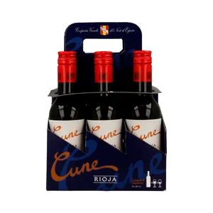 CUNE  Vino tinto crianza con D.O. Rioja CUNE 6 x 18.7 cl.
