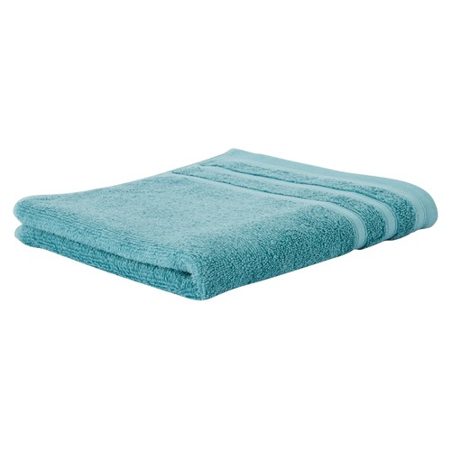 Toalla de lavabo turquesa, densidad de 500g/m², ACTUEL.