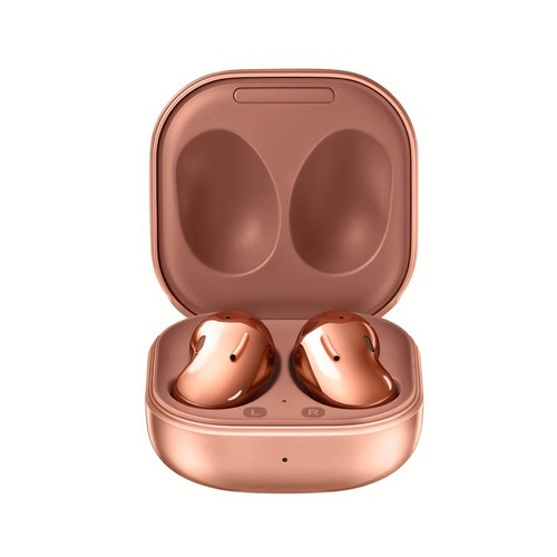 Auriculares Bluetooth SAMSUNG Galaxy Buds Live SM-R180NZNAEUB bronce, 3 micrófonos, cancelación ruido, hasta 21 horas.