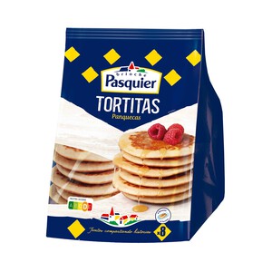 Imagen de PASQUIER Tortitas brioche, pancakes 8 uds. 280 g.
