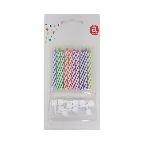 Set de 10 velas mágicas ACTUEL.