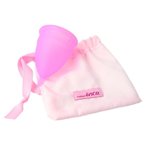 INCA FARMA Copa menstrual reutilizable, tala L.