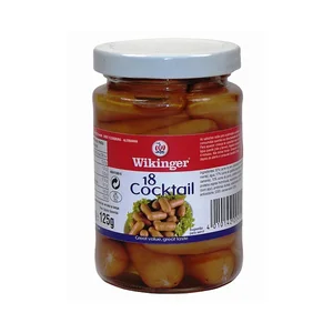 WIKINGER Salchichas cocktail frasco de 125 g.