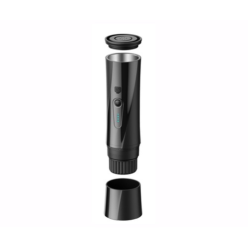 Cafetera expresso usb COMELEC CR4008, 5W, presión 15 bar, 1 tazas, café molido y cápsulas ese, capacidad 0,07L, recargable 1800mAh