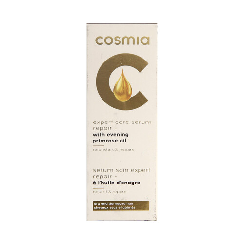 COSMIA Tratamiento capilar sin aclarado, reparador y nutritivo, para cabellos seco o dañado COSMIA 50 ml.