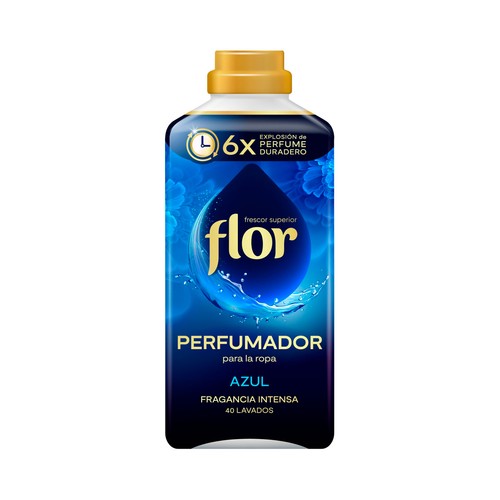 FLOR Perfumador para la ropa, fragancia intensa 40 lavados, 720ml
