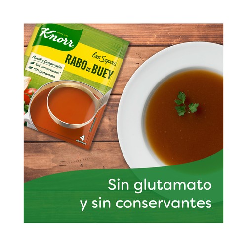 KNORR Sopa especial de rabo de buey sobre de 79,5 g.