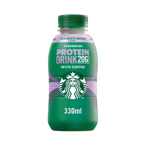 STARBUCKS Bebida de café y proteina (20 g) sabor chocolate 33 cl.