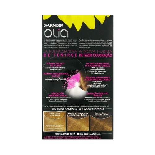 GARNIER Olia Tinte de pelo permanente color rubio 7.0.
