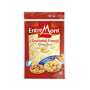 ENTREMONT Queso rallado Emmental ENTREMONT 200 g.