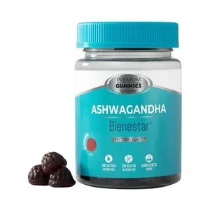 AREAFAR Bienestar Gominolas con Ashwagandha y efecto relajante, con sabor a cereza 60 uds.