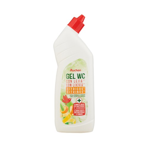 Limpiador WC Activ cítrico (gel con lejía) PRODUCTO ALCAMPO 750 ml.