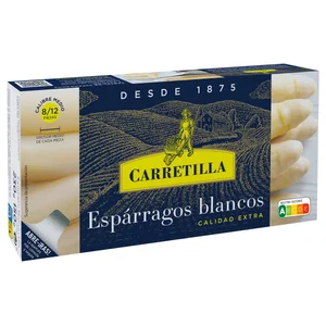 CARRETILLA Espárragos blancos 8/12 uds. lata de 150 g.